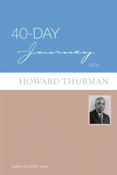40-Day Journey with Howard Thurman cover