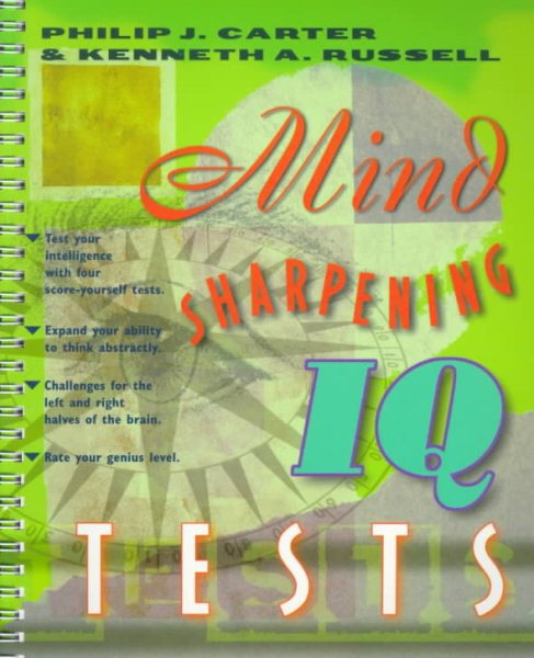 Mind-Sharpening IQ Tests cover