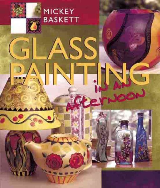 Glass Painting in an afternoon® cover