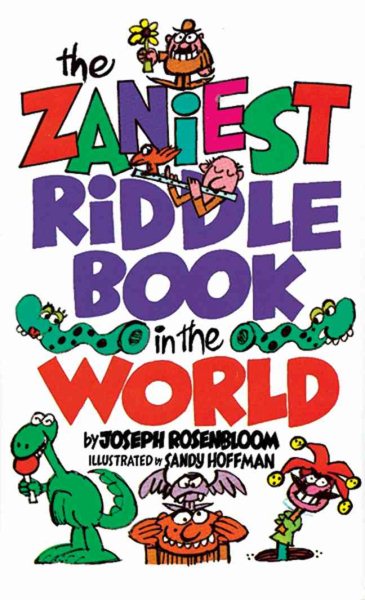 The Zaniest Riddle Book in the World cover