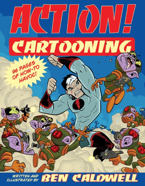 Action! Cartooning cover