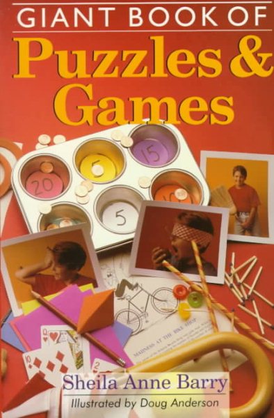 Giant Book of Puzzles & Games