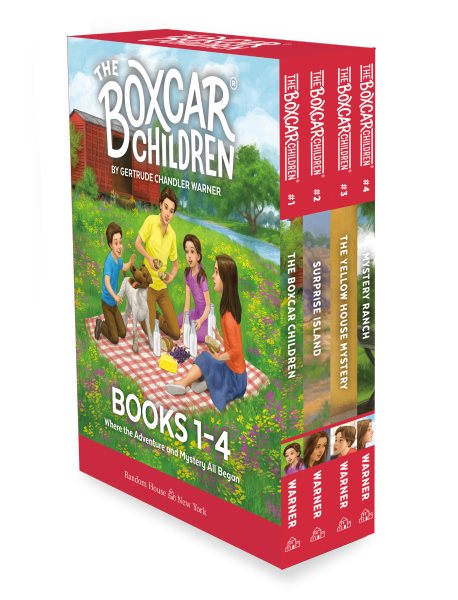 The Boxcar Children Books 1-4 cover