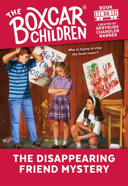 The Disappearing Friend Mystery (30) (The Boxcar Children Mysteries) cover