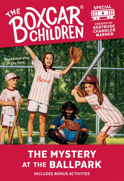 The Mystery at the Ballpark (The Boxcar Children Mystery & Activities Specials) cover