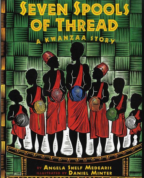 Seven Spools of Thread: A Kwanzaa Story (Albert Whitman Prairie Paperback) cover