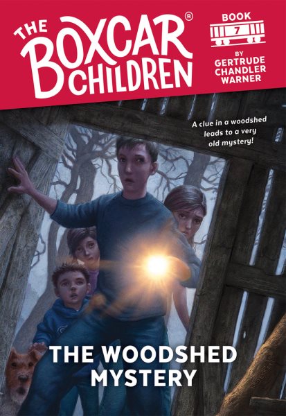 The Woodshed Mystery (7) (The Boxcar Children Mysteries) cover