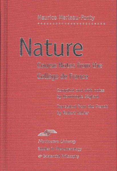 Nature: Course Notes from the College de France cover