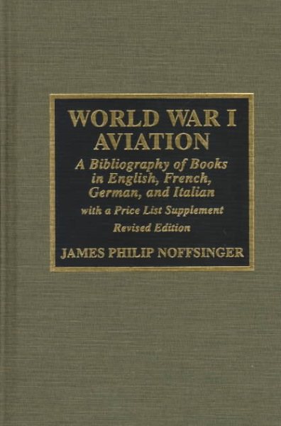 World War I Aviation cover