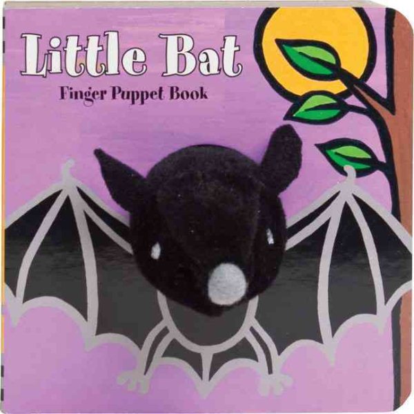 Little Bat: Finger Puppet Book: (Finger Puppet Book for Toddlers and Babies, Baby Books for Halloween, Animal Finger Puppets) (Little Finger Puppet Board Books) cover