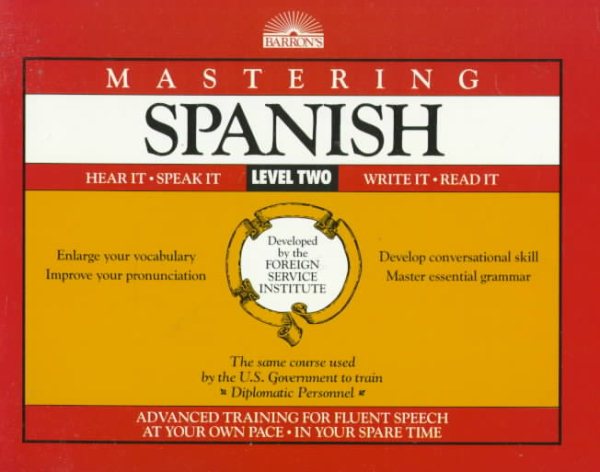 Mastering Spanish, Level 2: Book Only (Mastering Series: Level 2) cover