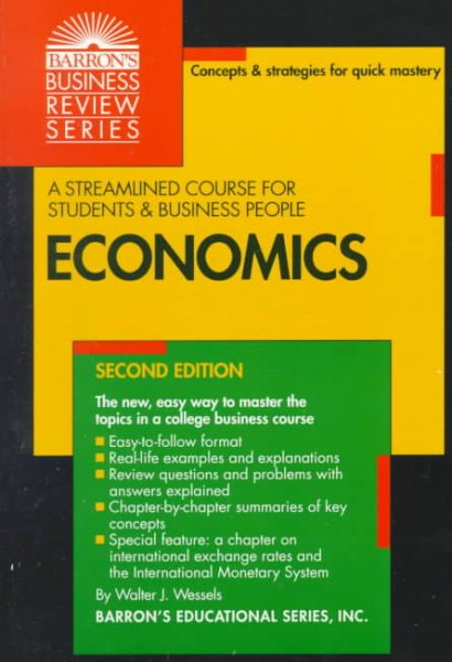 Economics (Barron's Business Review Series) cover