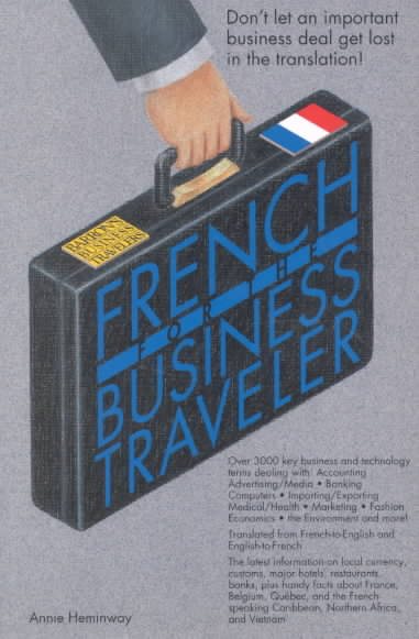 French for the Business Traveler (Barron's Business Travelers) cover