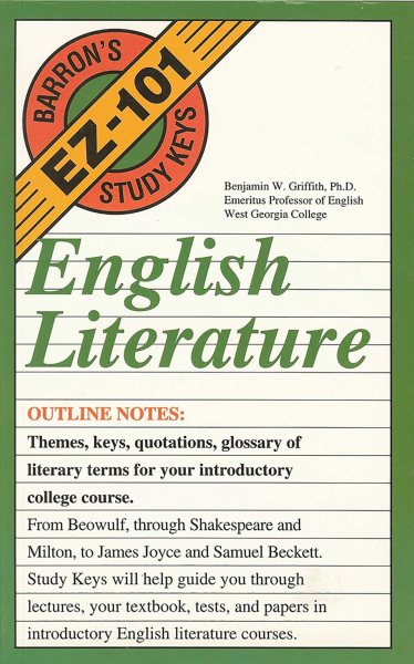 English Literature (EZ-101 Study Keys)