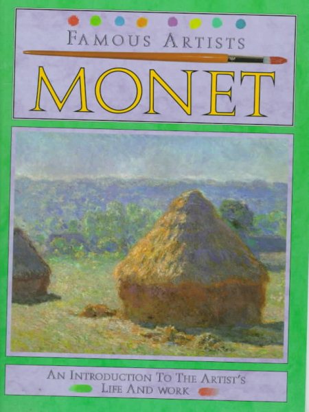 Monet (Famous Artists Series) cover