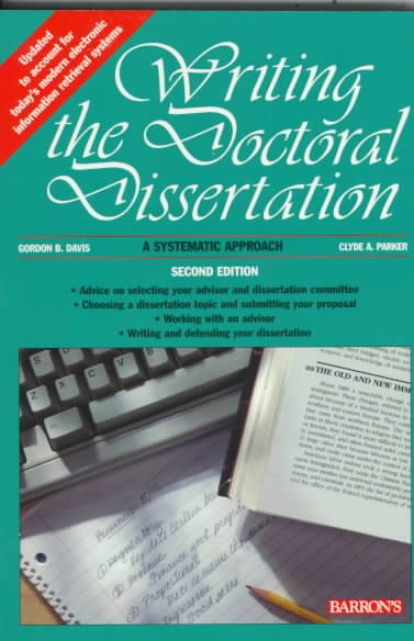 Writing the Doctoral Dissertation cover