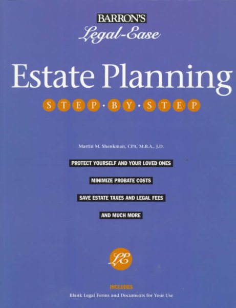 Estate Planning: Step-By-Step (Barron's Legal-Ease)