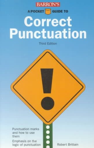 A Pocket Guide to Correct Punctuation cover