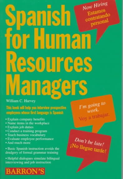 Spanish for Human Resources Managers cover