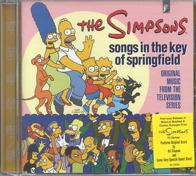 The Simpsons: Songs In The Key Of Springfield - Original Music From The Television Series cover