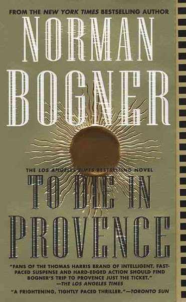 To Die in Provence cover