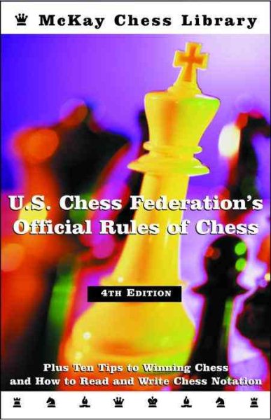 Official Rules of Chess: Fourth Edition cover
