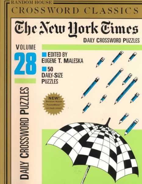 New York Times Daily Crossword Puzzles, Volume 28 (NY Times)
