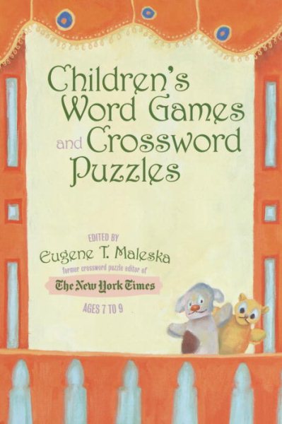 Children's Word Games and Crossword Puzzles, Ages 7-9, Volume 1 (Other) cover