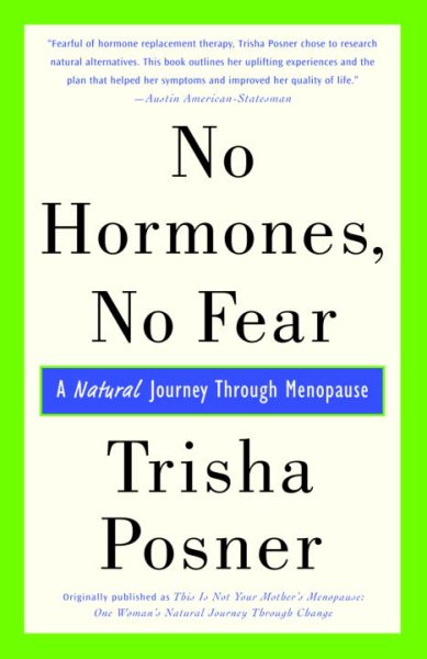 No Hormones, No Fear: A Natural Journey Through Menopause cover