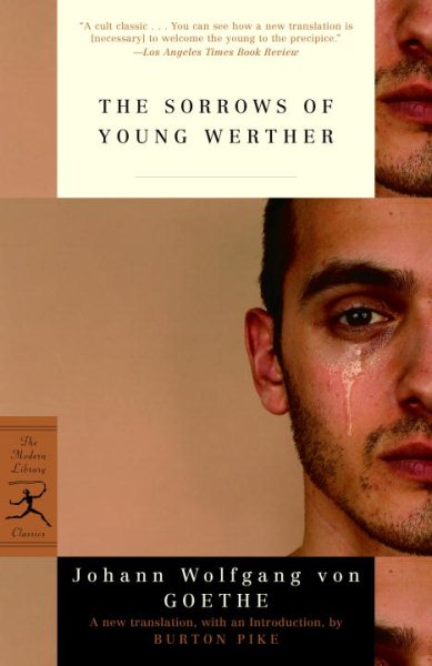 The Sorrows of Young Werther (Modern Library Classics) cover