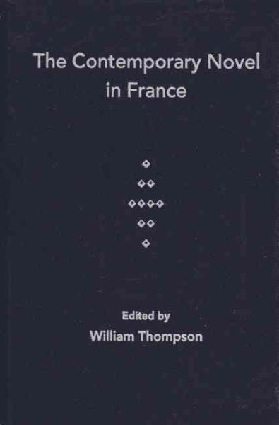 The Contemporary Novel in France cover