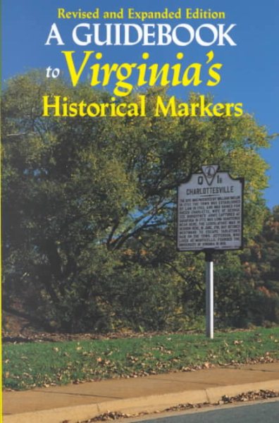 A Guidebook to Virginia's Historical Markers, 2nd ed. cover