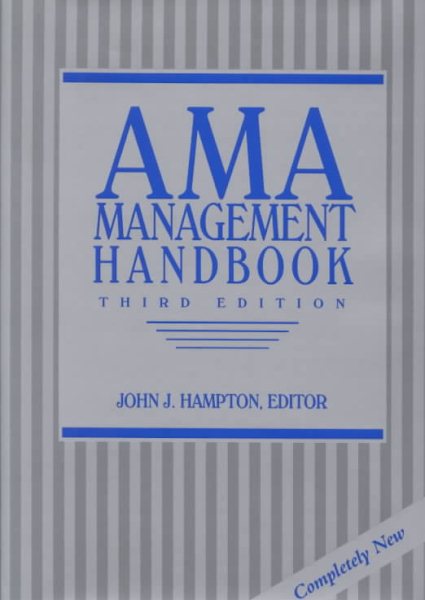 AMA Management Handbook (Ama Management Briefing) cover