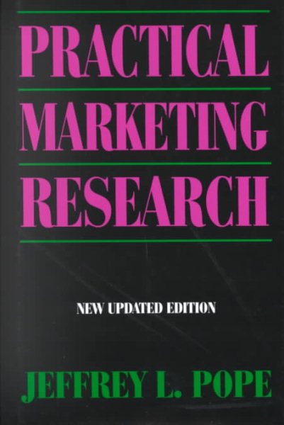 Practical Marketing Research cover