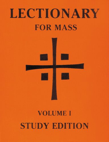 Lectionary for Mass: Volume 1 Study Edition (Lectionary for Mass (Paperback)) cover