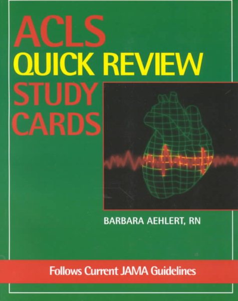 ACLS Quick Review Study Cards, 1e