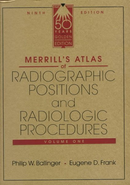 Merrill's Atlas of Radiographic Positions and Radiologic Procedures - 3-Volume Set cover