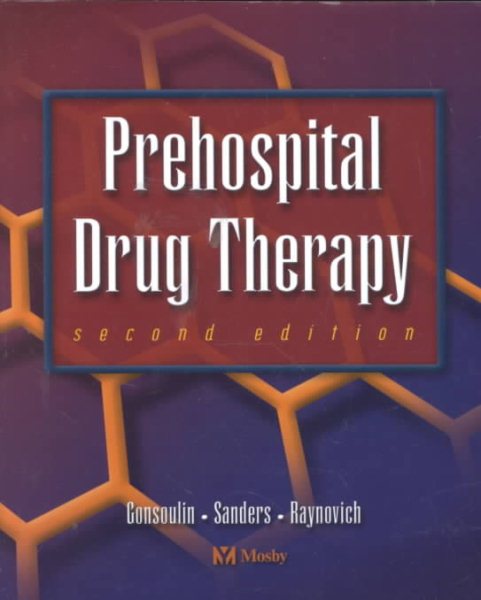 Prehospital Drug Therapy, 2e cover