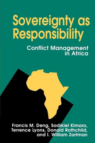 Sovereignty as Responsibility: Conflict Management in Africa cover