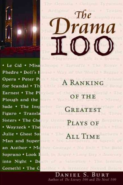 The Drama 100: A Ranking of the Greatest Plays of All Time (The Literature 100) cover