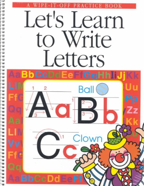 Let'S Learn To Write Letters/Blk Pencil cover
