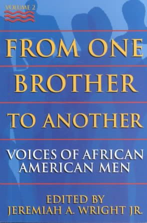 From One Brother To Another, Volume 2: Voices of African American Men cover