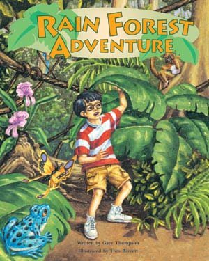 Steck-Vaughn Pair-It Books Early Fluency Stage 3: Student Reader Rain Forest Adventure , Story Book cover