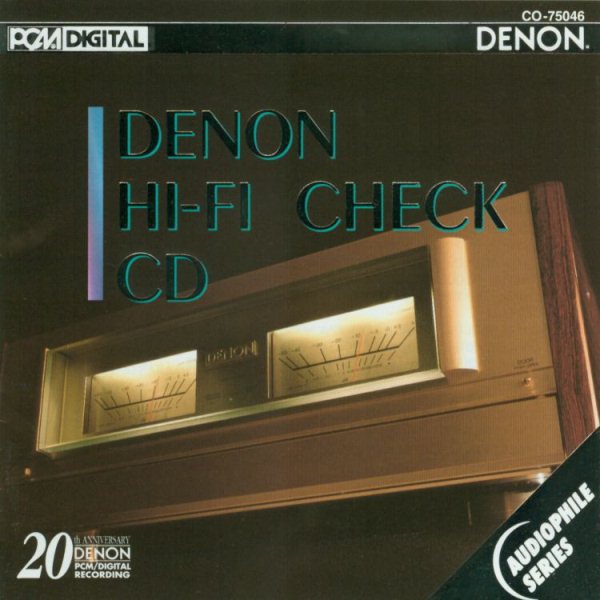 Denon Hi-Fi Check CD cover