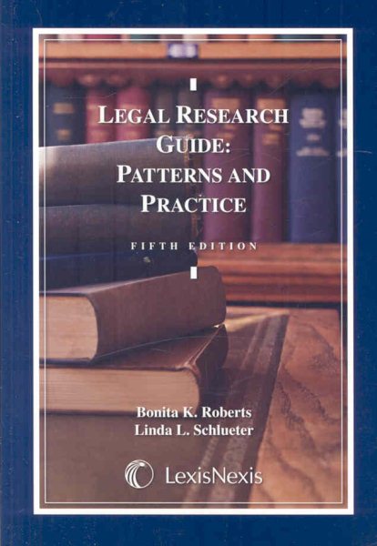 Legal Research Guide: Patterns and Practice cover