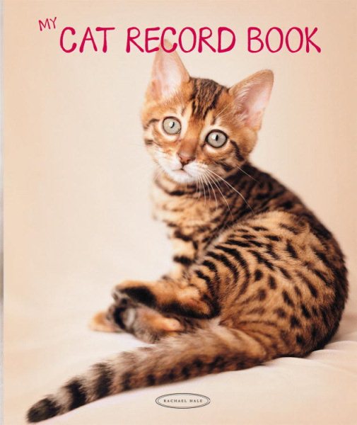 My Cat Record Book cover
