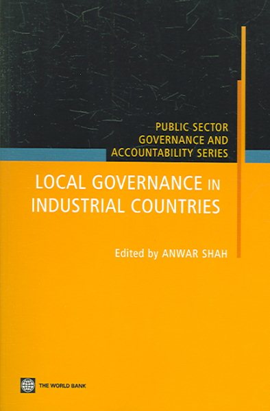 Local Governance in Industrial Countries (Public Sector Governance and Accountability) cover