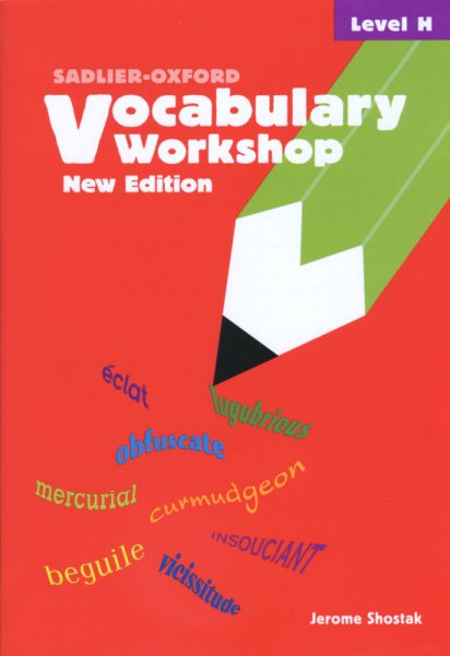 Vocabulary Workshop: Level H cover
