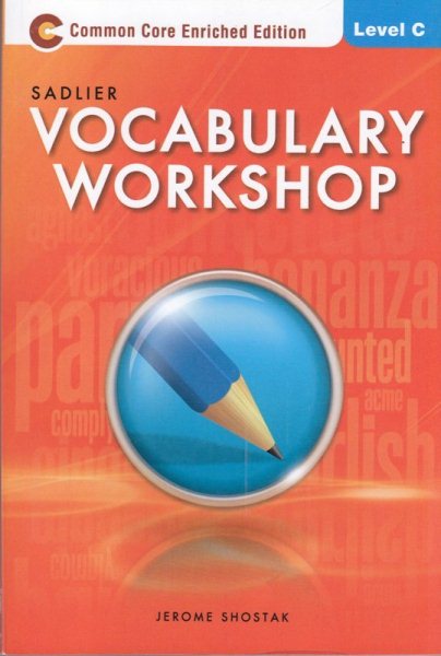Vocabulary Workshop, Level C, Common Core Enriched Edition cover