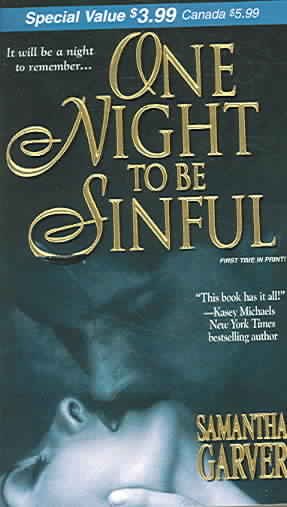 One Night To Be Sinful (Zebra Debut)